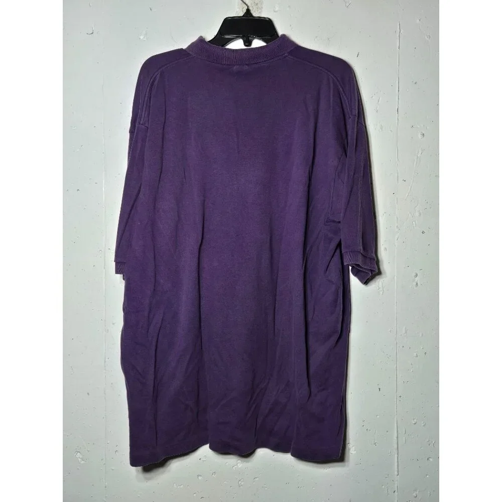 Polo by‎ Ralph Lauren Mens Purple Short Sleeve Polo Shirt Size XXL Preppy Career